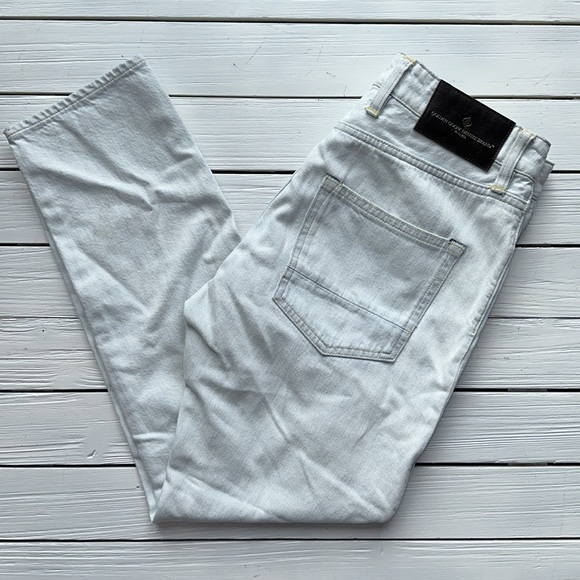 NWT Golden Goose Jolly Cropped Straight Jean Carrot Fit Light Wash size 27 - Picture 13 of 14